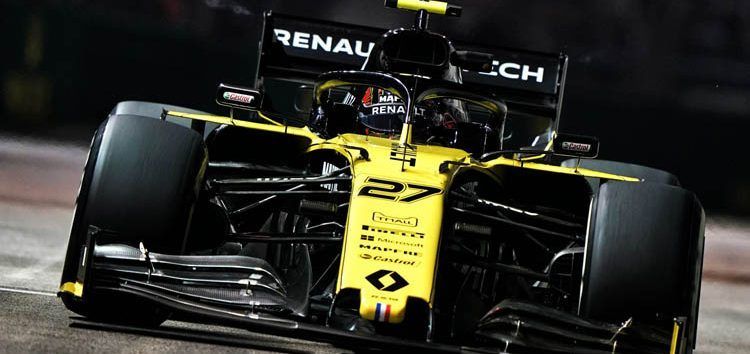 Renault, por detrás de McLaren en los libres de Singapur: «Encontraremos más ritmo con facilidad»