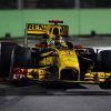 Robert Kubica al Gran Premio de Singapur, donde brilló en 2010