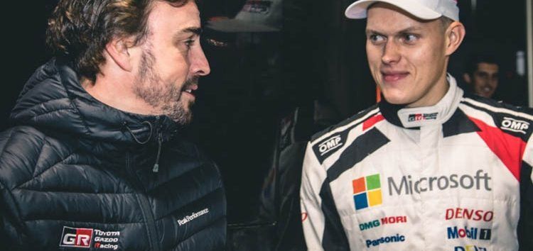 Fernando Alonso: «Si pruebo el Toyota Yaris WRC, será por diversión»