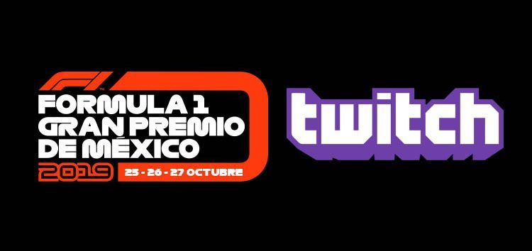 La Fórmula 1 retransmitirá el Gran Premio de México a través de Twitch