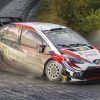 Rally de Gales 2019: Kris Meeke aguanta al frente con Sébastien Ogier al acecho