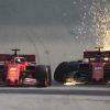 Leclerc habla sobre su choque con Vettel: "No hay nada positivo, debemos analizar la situación"