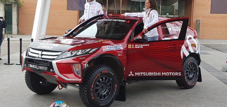 Presentado el Mitsubishi Eclipse Cross con el que Cristina Gutiérrez correrá el Dakar 2020