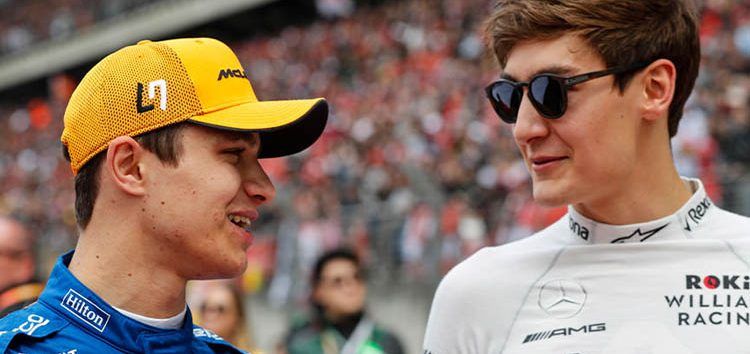 Colocan a Norris y Russell como las grandes estrellas del futuro de la F1