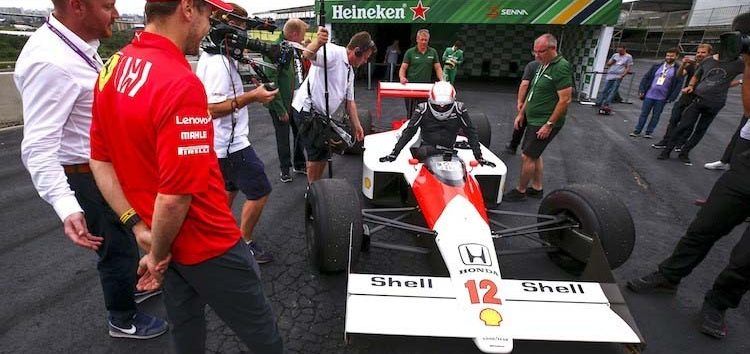 Sebastian Vettel, inspirado por Ayrton Senna: «Es un verdadero héroe»