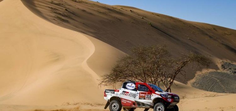 Fernando Alonso, satisfecho tras su primera etapa en el Dakar: «Ha ido como queríamos»