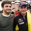 Sainz desmiente a su hijo: "Sin que se entere su madre, a veces nos cronometramos"