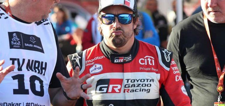 Alonso, sobre su vuelco en la Etapa 10: «Salí fuerte, hoy era un día en el quería ganar»