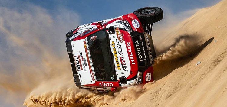 Así es la on-board del vuelco de Fernando Alonso en el Dakar 2020