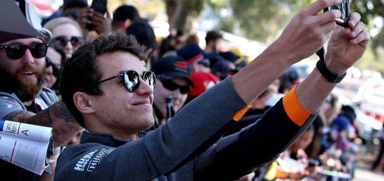 Lando Norris: «Muestro cosas en las redes sociales que otros pilotos no muestran»