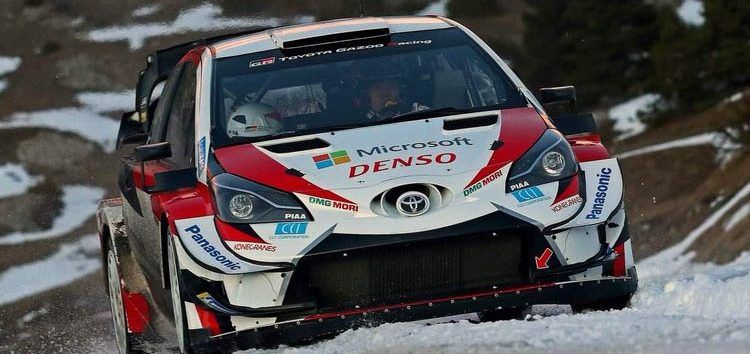 Sébastien Ogier estrena el Yaris WRC: accidente en un test previo a Montecarlo