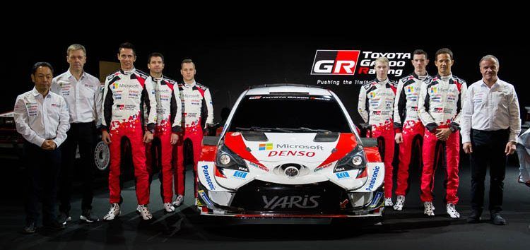 Toyota presenta su nuevo Yaris WRC con el que intentarán revalidar el título en 2020