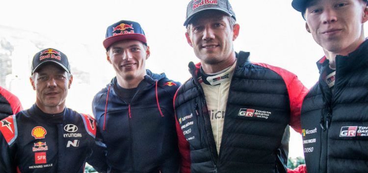 Verstappen se interesa por el WRC: «Me encantaría poder probar una de estas máquinas»