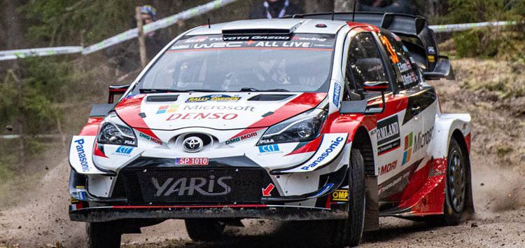 Rally de Suecia 2020: Elfyn Evans lidera el dominio de Toyota en el primer día