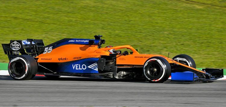 Sorpresa en McLaren con el rendimiento del MCL35 en los test