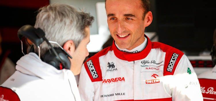 Un raro comportamiento de Kubica: «Mi cerebro me decía que no era posible ir tan rápido»
