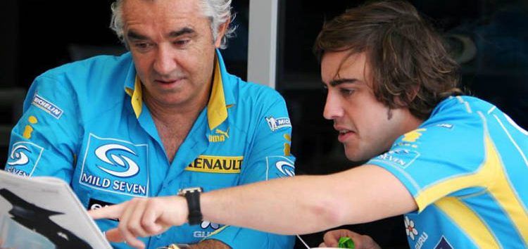 Briatore admite que Alonso es como un hermano pequeño para él
