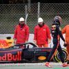 Max Verstappen explica el porqué de su salida de pista en la última jornada de test