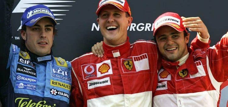 Massa: «Alonso tiene un talento espectacular, comparable con el de Schumacher»