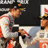 Jenson Button consiguió vencer a Lewis Hamilton justamente, destaca Daniel Ricciardo