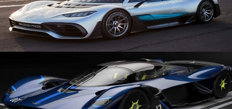 El sueño de cualquier amante del motor. Coulthard compra el Aston Martin Valkyrie y el Mercedes Project One