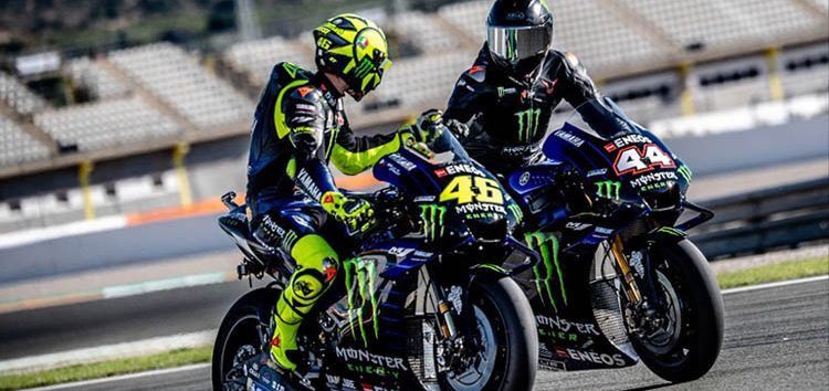 Yamaha tuvo que pararle los pies a Lewis Hamilton en el test de Valencia