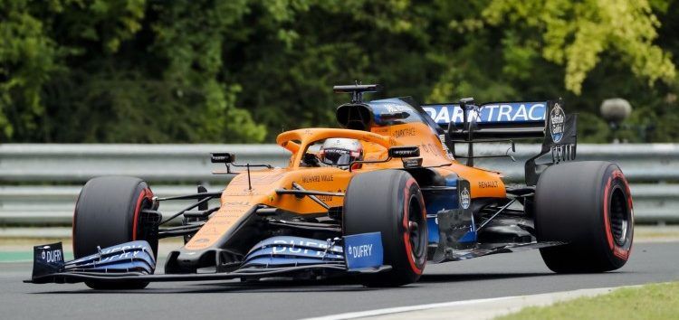 McLaren, por detrás de Racing Point y Renault tras los libres de Bélgica