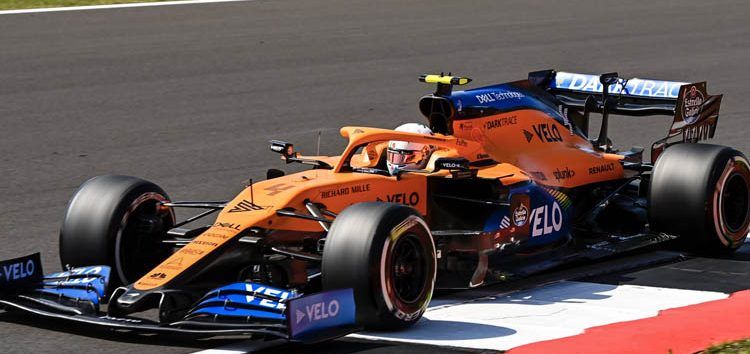 Lando Norris, 5º en Silverstone, pero crítico con Carlos Sainz y McLaren