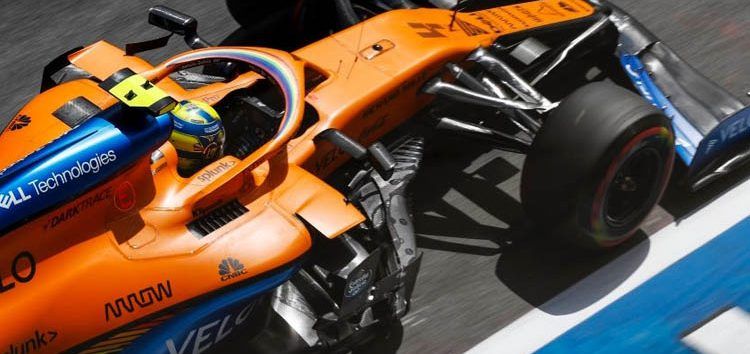 Lando Norris, a una décima de la Q3 en Mugello: «Hay muchos aspectos positivos»