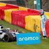 George Russell evita un accidente mucho más grave en Bélgica: "Me siento afortunado"