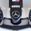 La mejora del Mercedes W12 Hybrid podría tardar más de lo previsto