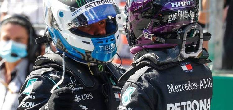Ser derrotado por Lewis Hamilton es difícil de aceptar para Valtteri Bottas