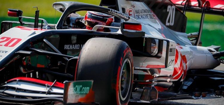 Discreta actuación del equipo Haas en la clasificación del Gran Premio de Italia