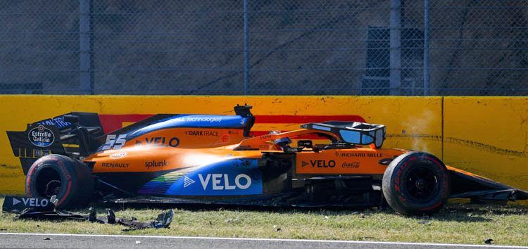 El accidente de Carlos Sainz en Mugello podría tener consecuencias en Sochi