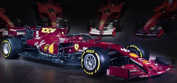 Ferrari estrena una decoración muy especial para su Gran Premio 1.000 en la Fórmula 1