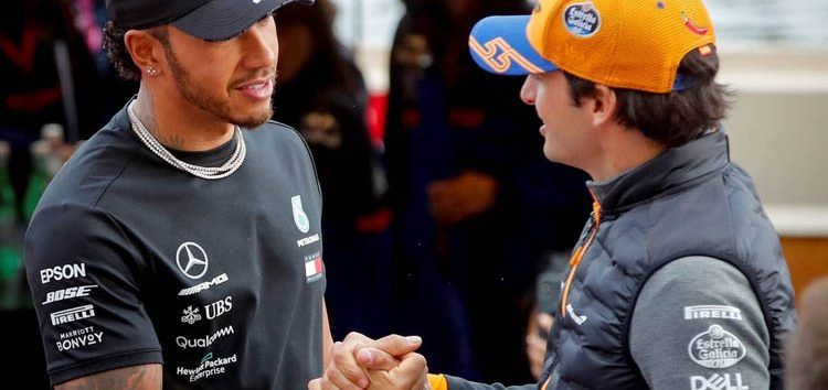 Lewis Hamilton se rinde ante Carlos Sainz y le coloca entre los mejores de la F1