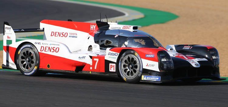 El Toyota #7 lidera la clasificación de las 24 horas de Le Mans 2020