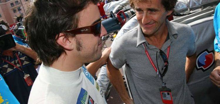 Alain Prost habla abiertamente sobre Fernando Alonso