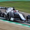 George Russell, abatido tras sufrir un accidente cuando rodaba en el top-10 con el Williams: "No sé qué decir"