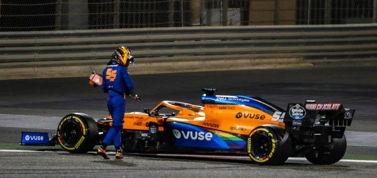 Un fallo mecánico deja fuera de la Q3 a Sainz en Bahréin: «Si hay un día en el que no podía pasar, era hoy»