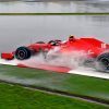 Ferrari naufraga en una clasificación pasada por agua sobre el Istanbul Park