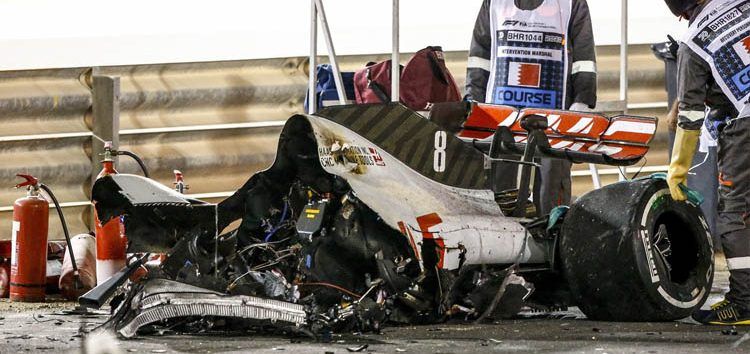 Abierta una investigación por el accidente de Romain Grosjean en Bahréin