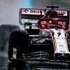 Extraordinaria clasificación de Alfa Romeo bajo la lluvia de Turquía