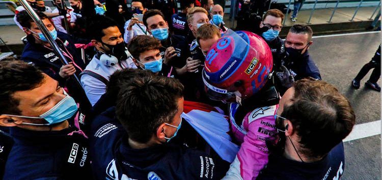 La reacción de Lance Stroll tras enterarse de su primera pole en Fórmula 1