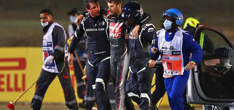 El doctor que rescató a Grosjean desvela cómo pudo salir del monoplaza