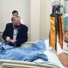 El presidente de la FIA visita a Romain Grosjean en el hospital