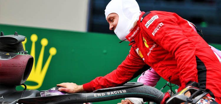 El gran gesto de Lewis Hamilton con Sebastian Vettel para evitar su retirada