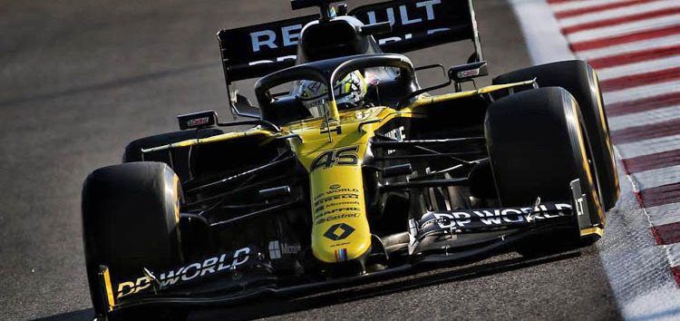 Guanyu Zhou acompaña a Fernando Alonso en Renault y completa un buen día en Abu Dhabi