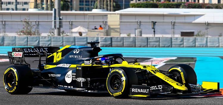 Fernando Alonso termina como líder de los test de Abu Dhabi