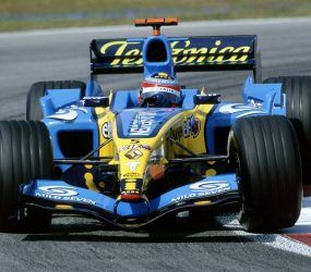 El Renault R25 de Alonso con el que «te cagabas de miedo», del que habla Di Grassi